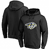 Nashville Predators Black All Stitched Pullover Hoodie,baseball caps,new era cap wholesale,wholesale hats